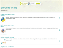 Tablet Screenshot of elmundoenbits.com